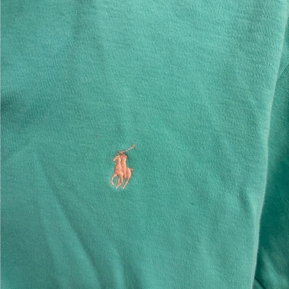 Ralph Lauren Men's mint green short sleeve casual Polo Shirt medium